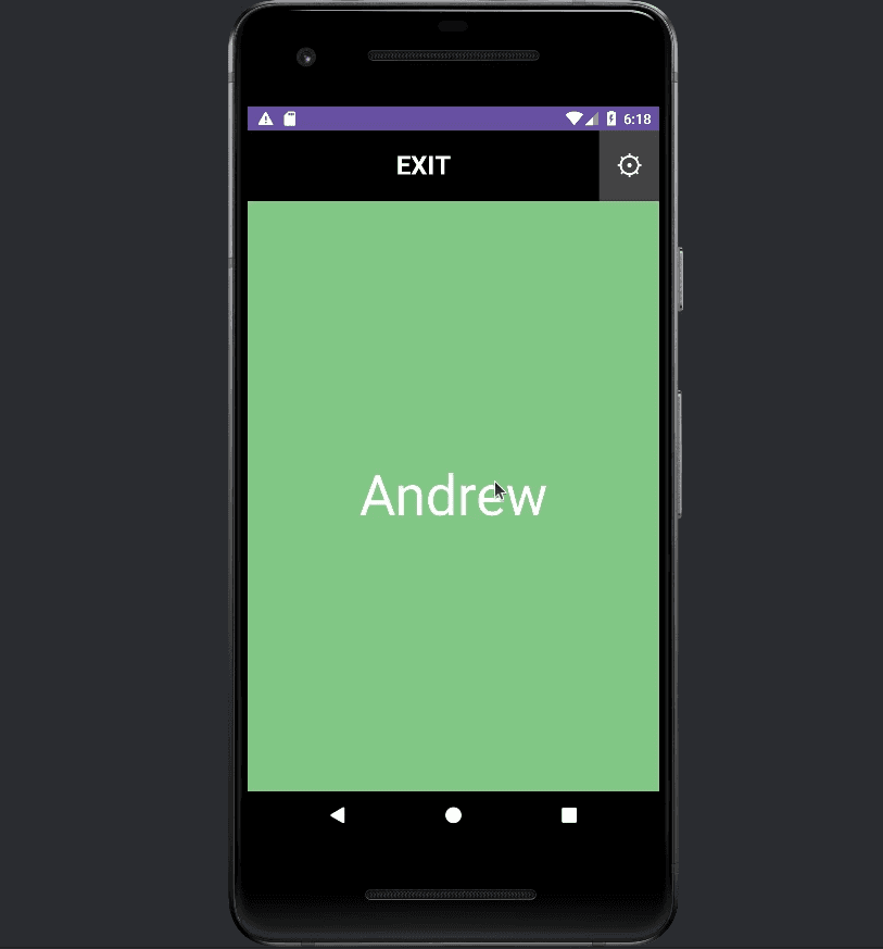 FlashCall App Interface