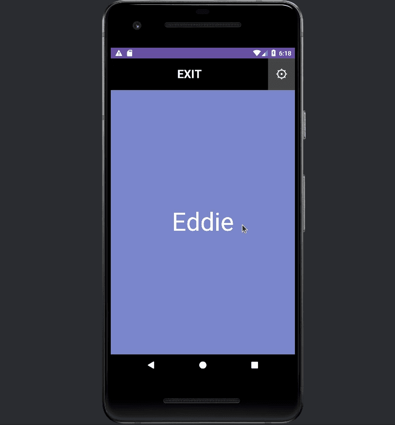 FlashCall App Interface